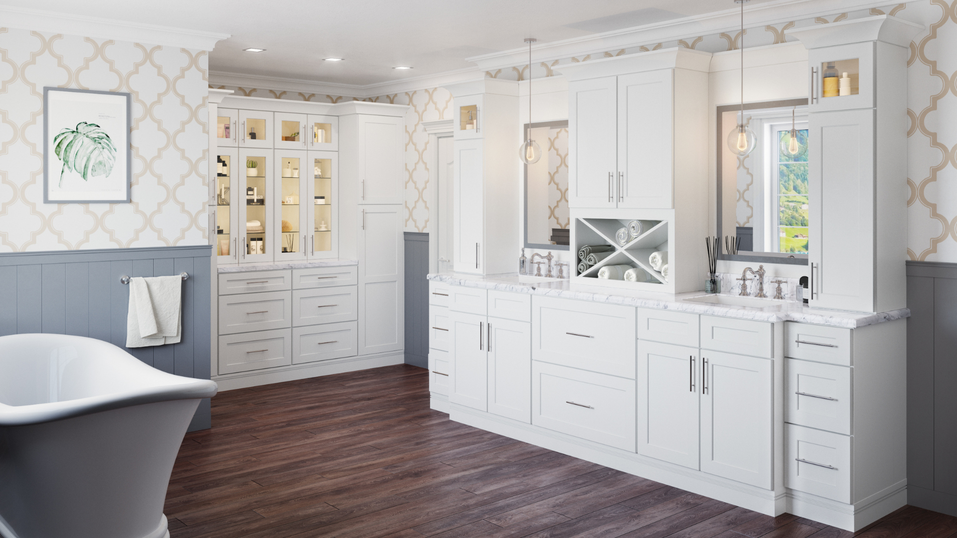 CabFabs shaker paint kitchen cabinets