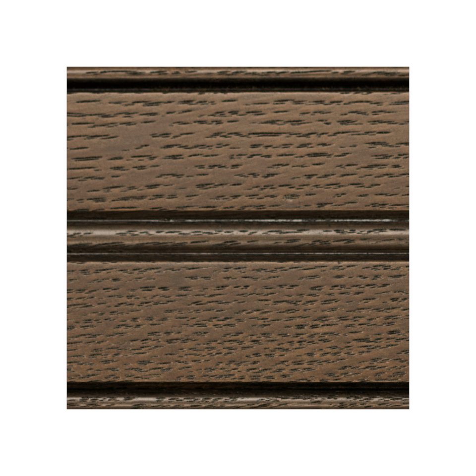 Quarter-sawn white oak · Bedrock Accent