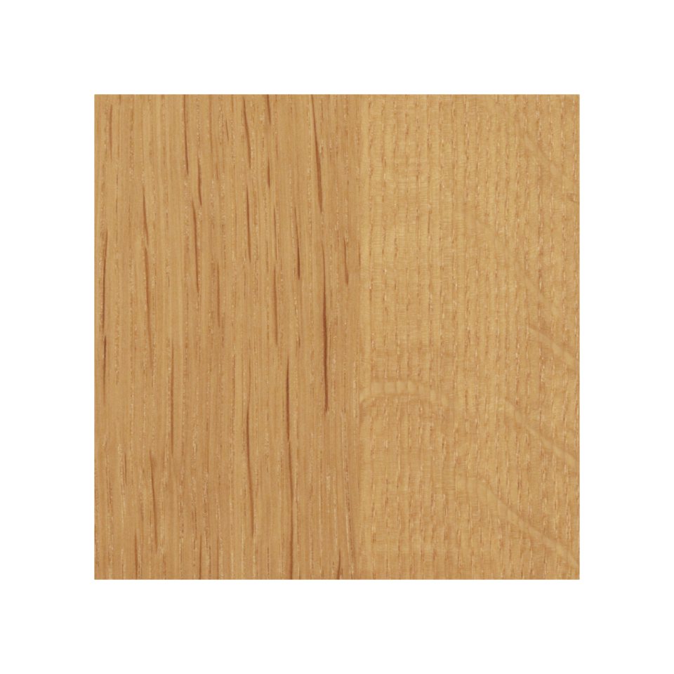 Quarter-sawn white oak · Natural